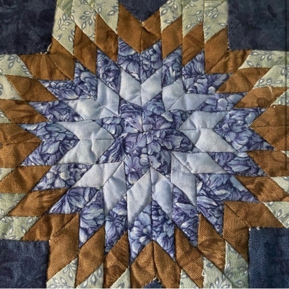 Handmade Miniature Quilt 18 Inch Square - Picture 2 of 4